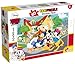 Produktbild Lisciani 66728 Mickey Mouse & Friends Maxipuzzle doppelseitig 60, Mehrfarbig