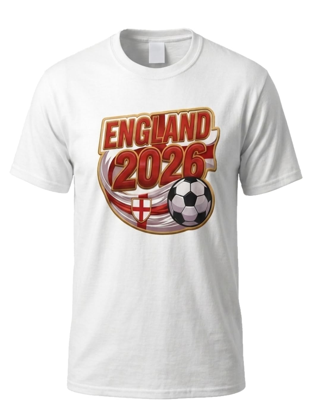 England Football 2026 Coming Home Supporters T-Shirt Unisex Graphic Printed Match Day Fan Tee for Men Women Kids UK Sizes S-XXL and 3-13 Years Official Style Wear