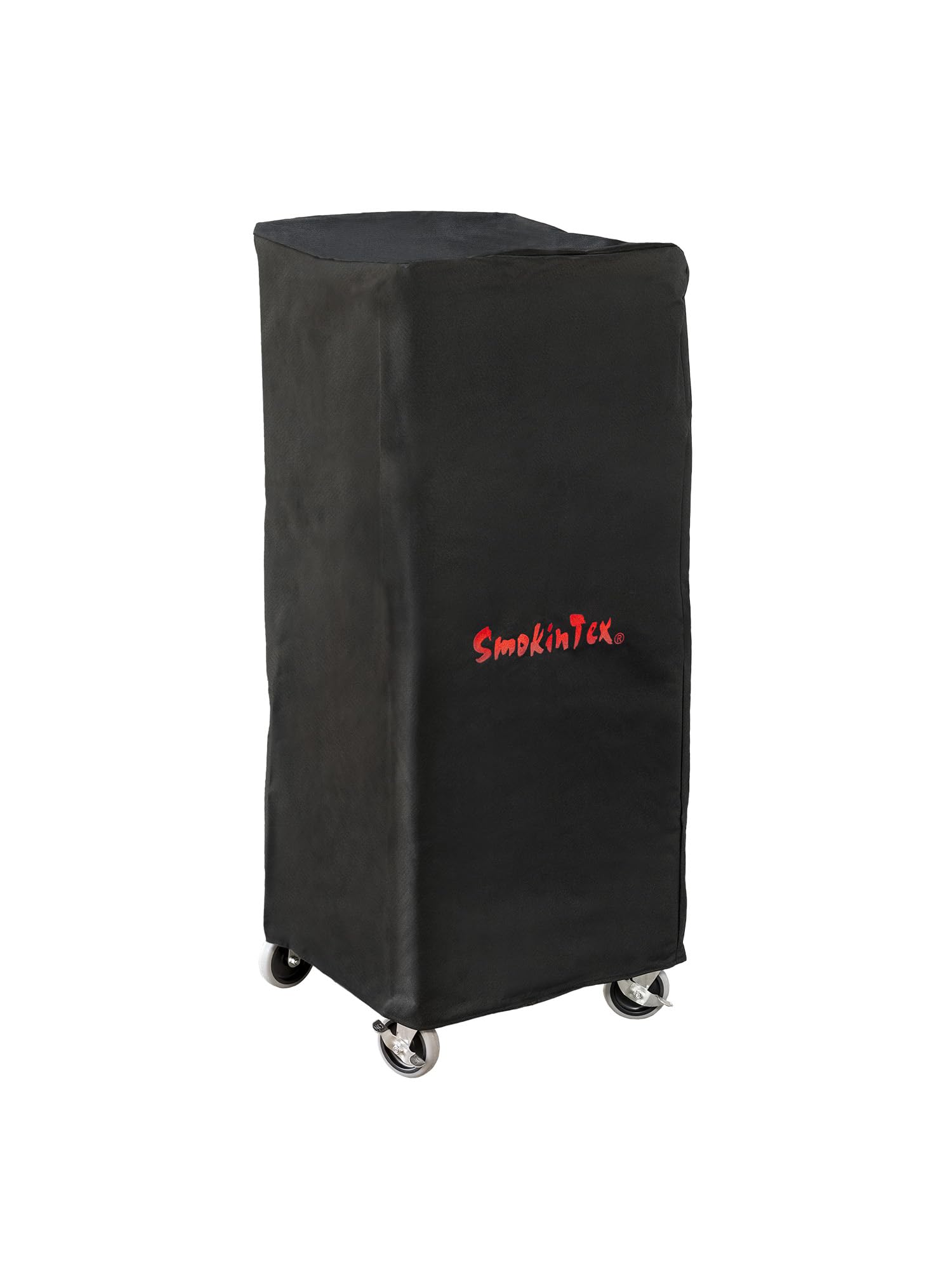SmokinTex Premium Heavy-Duty Polyester Cover for 1100/1400 Smokers & Cart - All-Weather Protection, Black, 5-Year Warranty