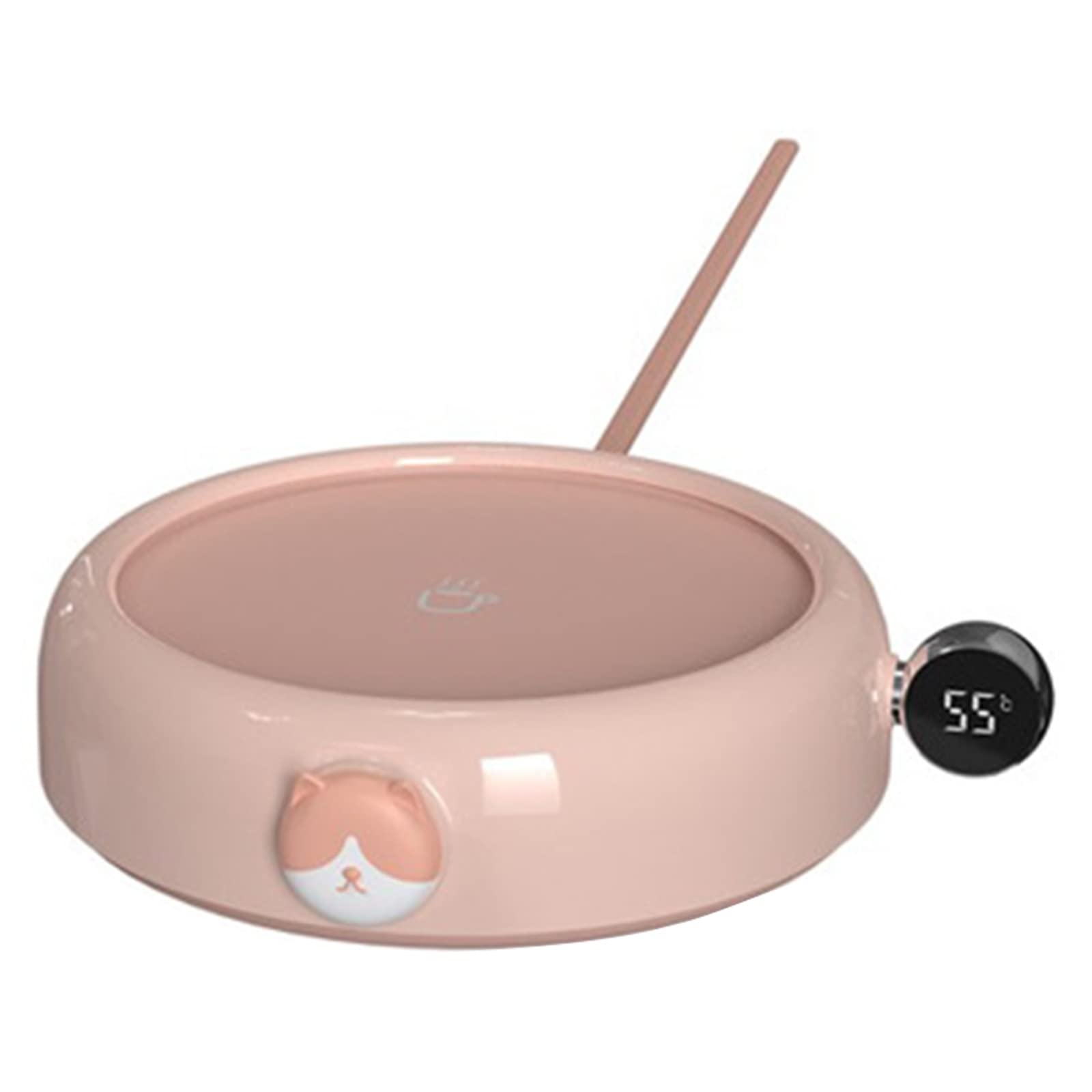 MALSSE Mug Warmer Electric Beverage Warmer Drink for Cocoa Tea Milk School Home Gift Intelligent 3 Gear