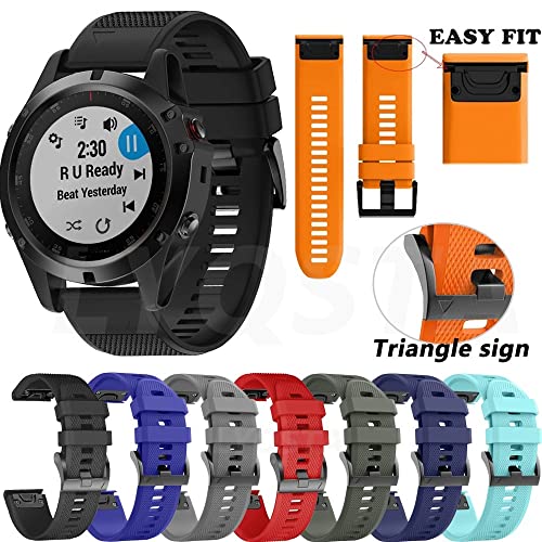 Correa Garmin Fenix 7 silicona resistente al sudor y agua 2