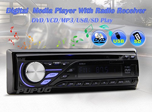 Amazon.co.jp: 1din 12V 車用dvd cdステレオプレーヤー サポート