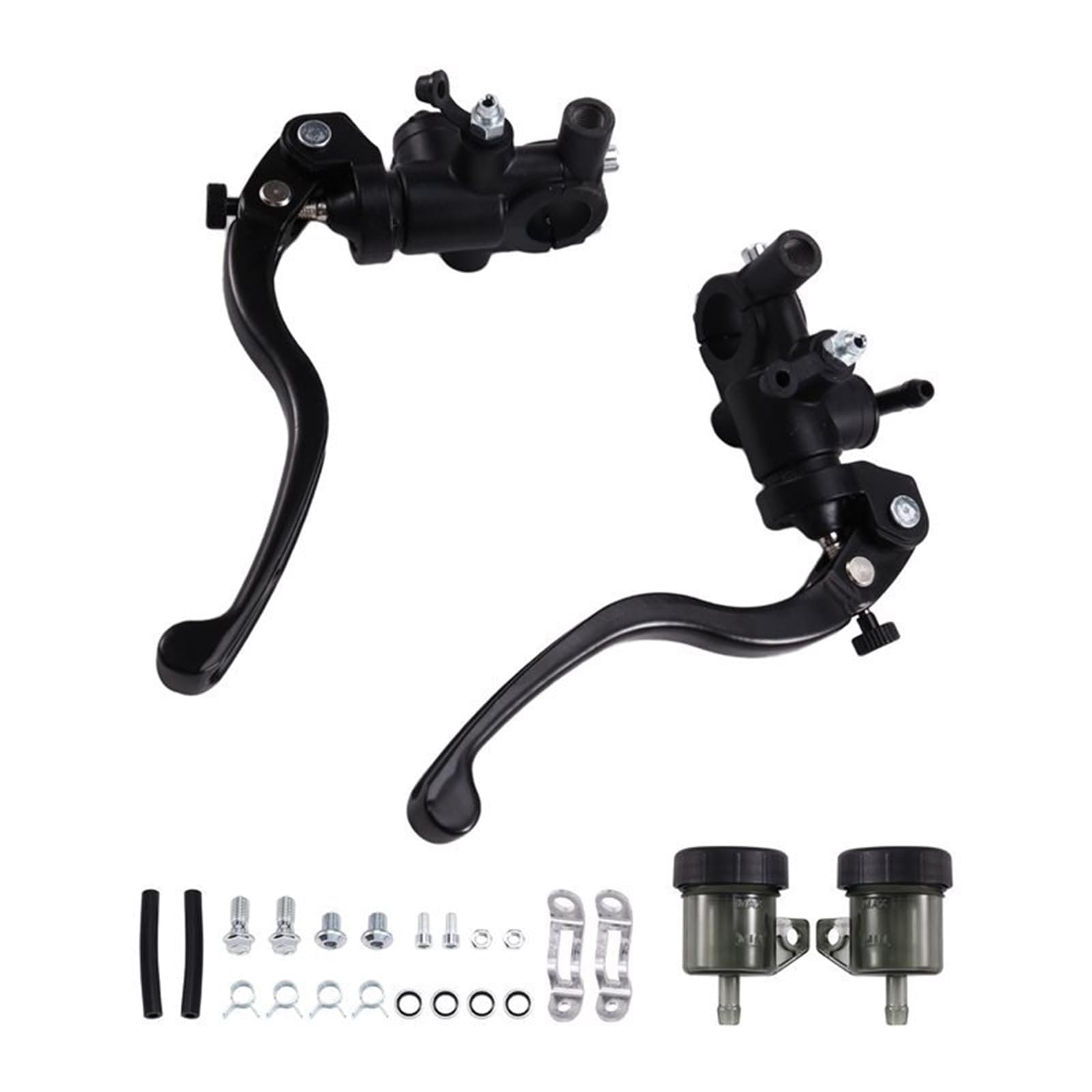 Hsyduhae One Color Motorbike Brake Levers Fit For 22Mm Universal Motorcycle Brake Clutch Lever 17.5Mm Hydraulic Master Cylinder Brakes