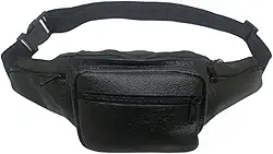 Pochete 100% Couro Legitimo Vários Bolsos Excelente Design