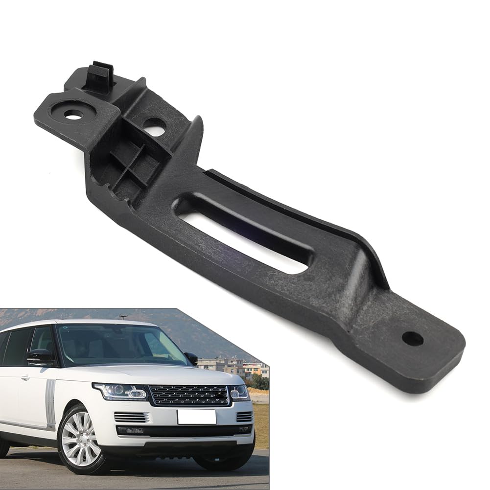 Bacar Front Side Panel Bracket Mounting Right ABS Black for Land Rover Discovery 5 2017+