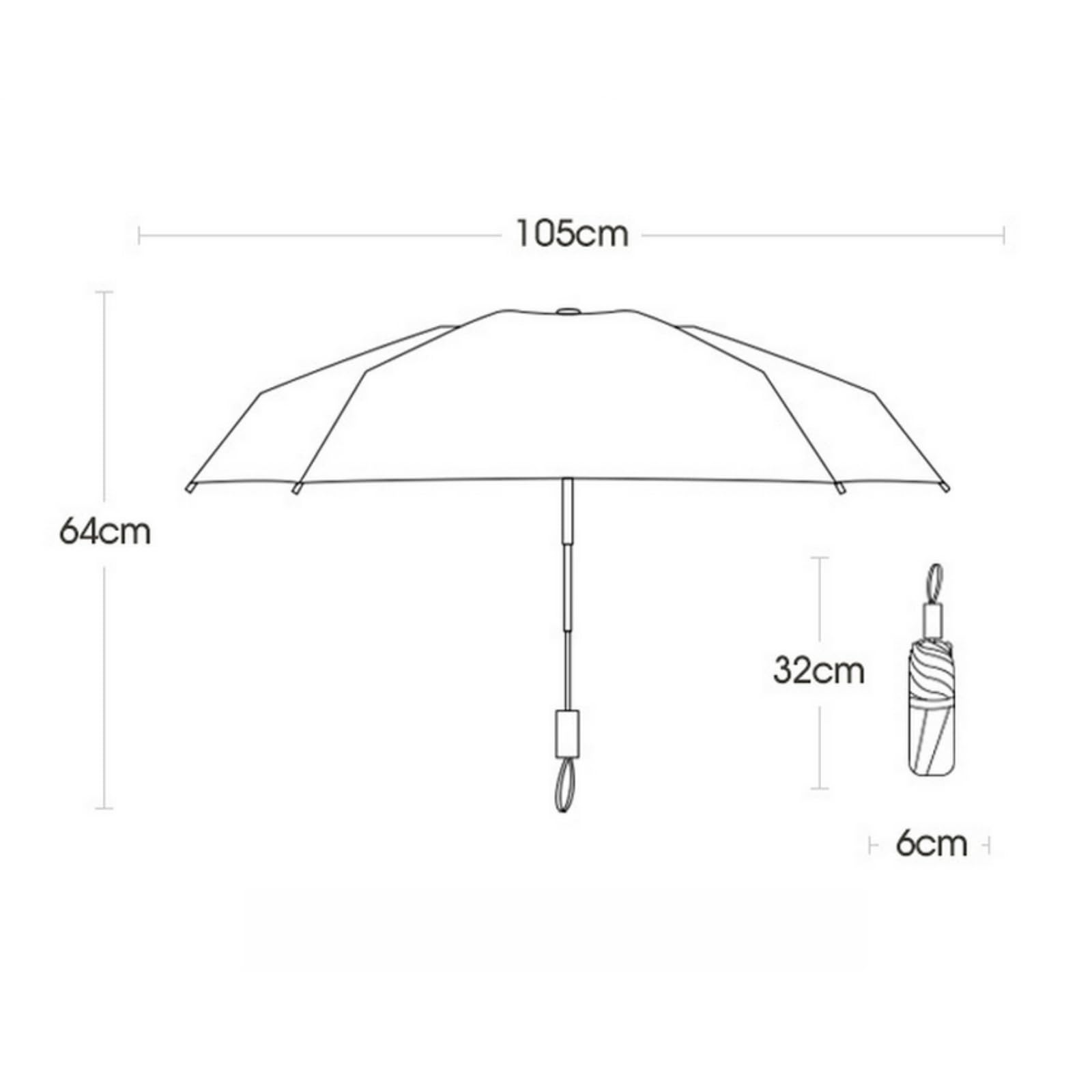 Ombrello Pieghevole Ombrelli Parasole Antipioggia Completamente Automatico Di Grandi Dimensioni Per Uomo E Donna Umbrella