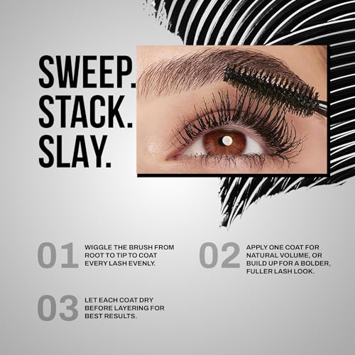 Image of Colors Queen Regular Mascara Waterproof Black | Curling & Lifting Effect | Lightweight | No Clumping | Waterproof & Smudge Proof Mascara for Women