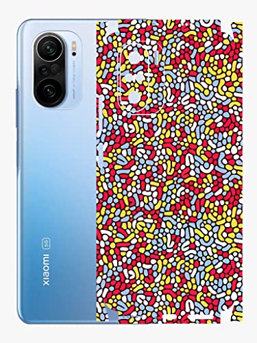 Image of AtOdds - Mi 11X Pro Mobile Back Skin Rear Screen Guard Protector Film Wrap (Coverage - Back+Camera+Sides) (Beans)