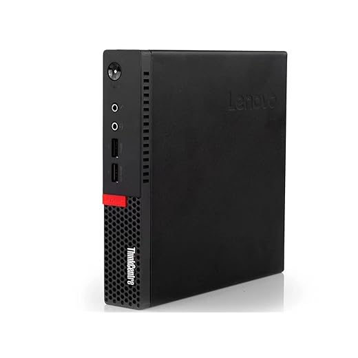 Lenovo ThinkCentre M710q Tiny (Core i5-7500T 2.7GHz, 8GB DDR4, 256GB SSD, WiFi, Bluetooth 4.1, Windows 10 Pro 64) (Renewed)
