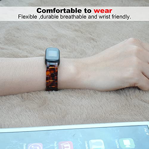 Correa Compatible para Fitbit Inspire 3 Mujer, Resina miniatura 3