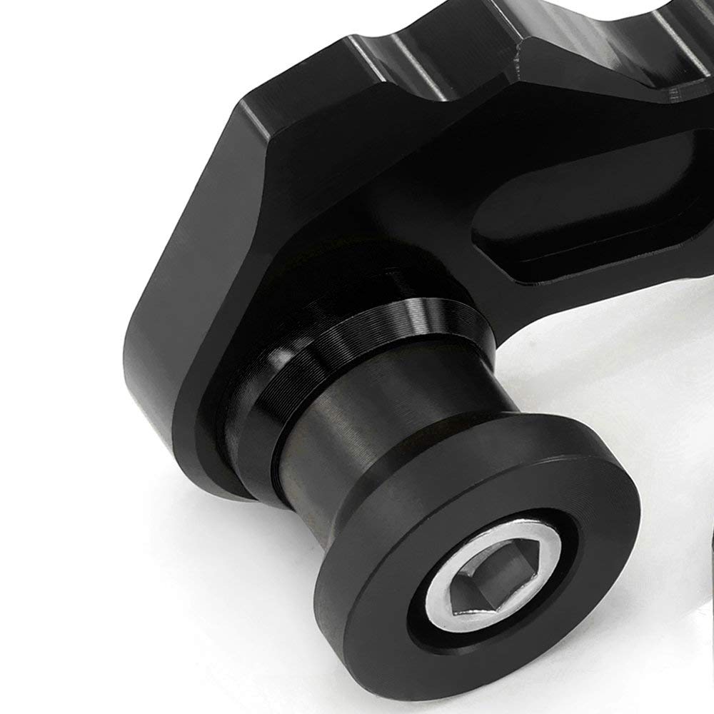 Moto Vis de support de curseur de bobines de bras oscillant pour CBR650F CB650F 2014-2018 CB650R CBR650R 2019-2022 2023 (Black)