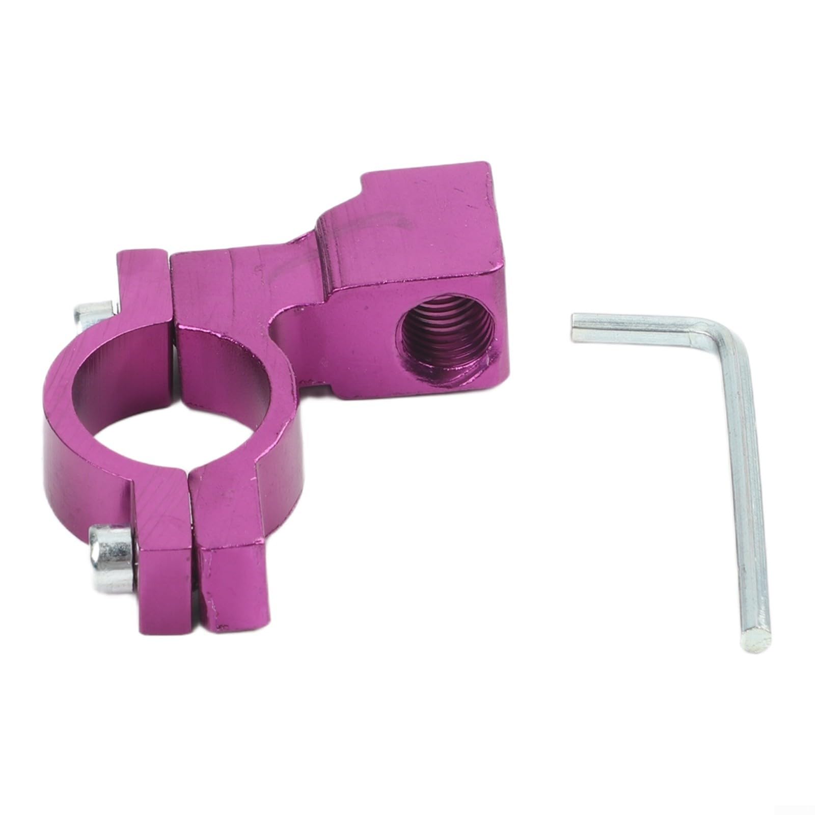 Bracket 10mm Thread für ATV UTV Geländefahrzeug Bracket 10mm(Purple) | 10mm Gewinde, rote Farbe, Aluminiumbauweise, direkte Installation, verbesserte Sicht