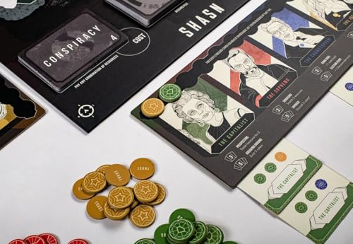 SHASN The Political Strategy Board Game miniatura 5