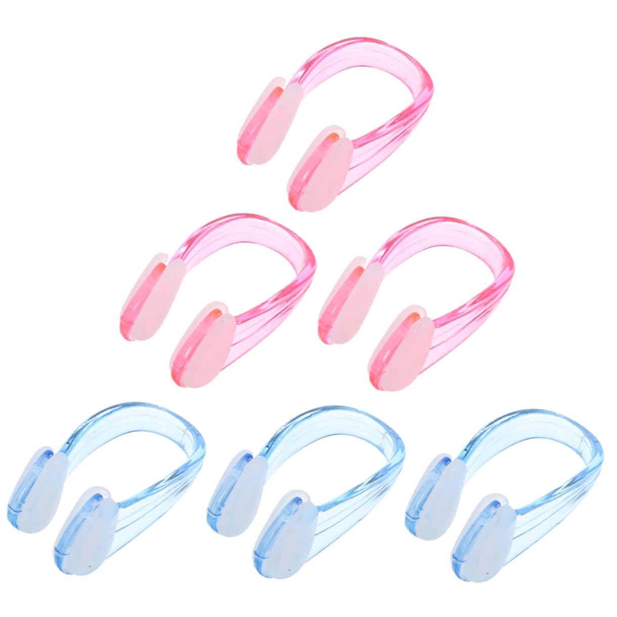 Kisangel Clip De Nariz De Natación Venda Brotes Niebla Paraca Ronquidos Piscina Pool Mackbook Lapto Clip De Nariz para Nadar para Adultos Pequeños Clips Portátiles Silicona