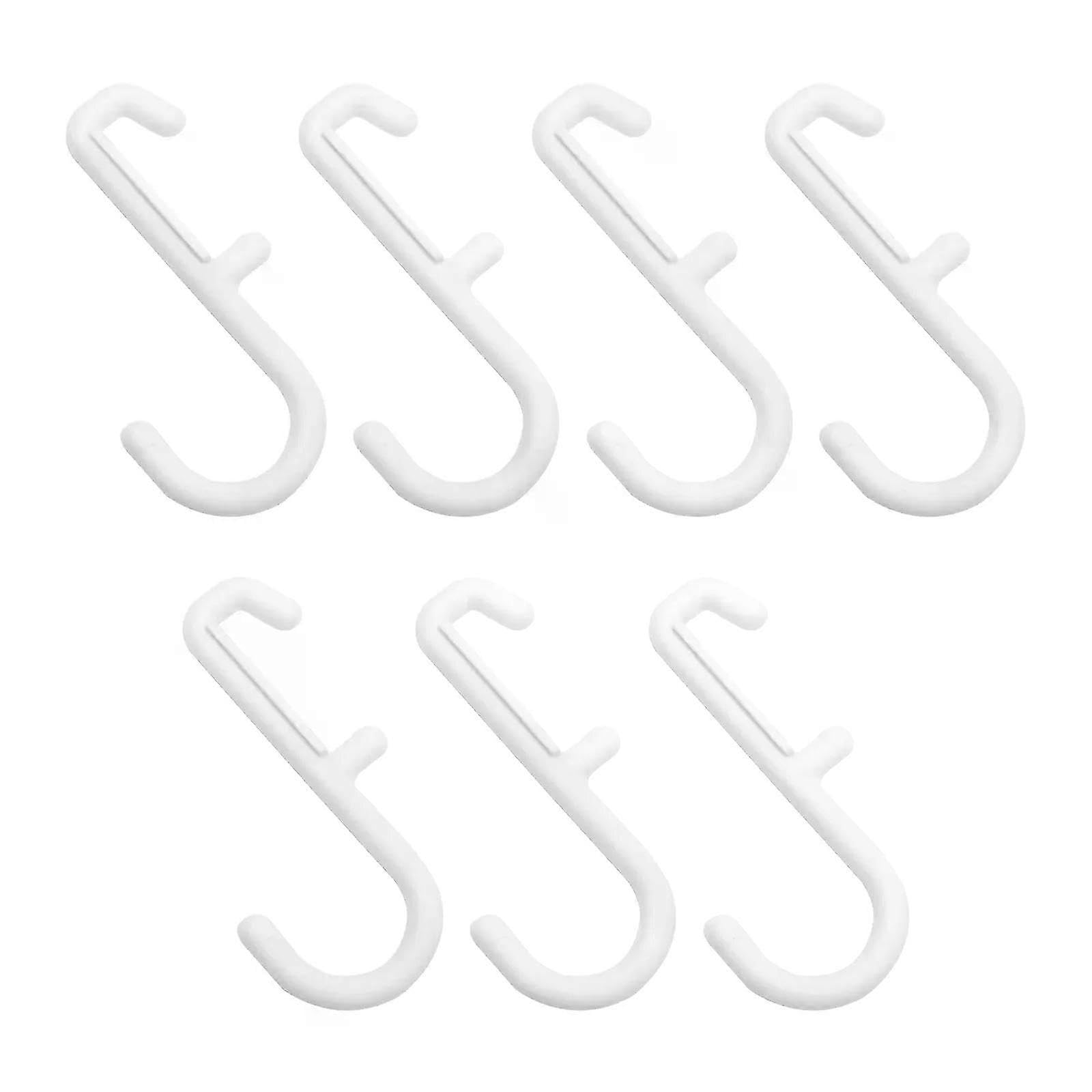 JOYHAPPST Peg Board Hook Commodity Shelf Display Shop Storage Hooks Hanger Plastic Hangers Rack