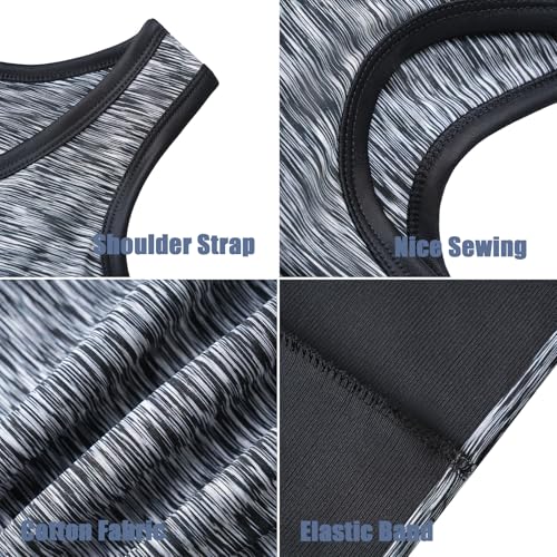 Image of Women Transgender Tomboy FTM Pull On Closure Elastic Chest Binder Pullover Tank Top
