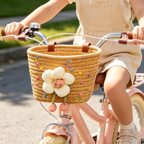 Cesta de bicicleta para niños de algodón artesanal para regalar 3