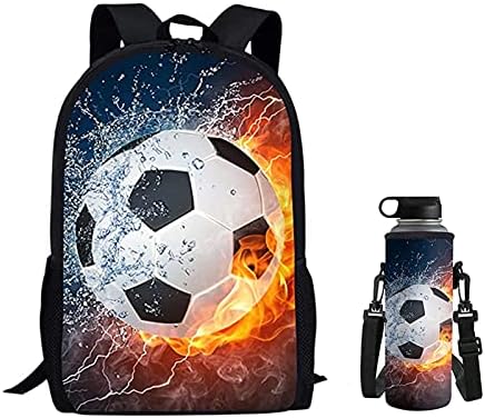 Belidome Kids School Backpack Set with Bottle Holder Bag for Boys Girls Large Lightweight