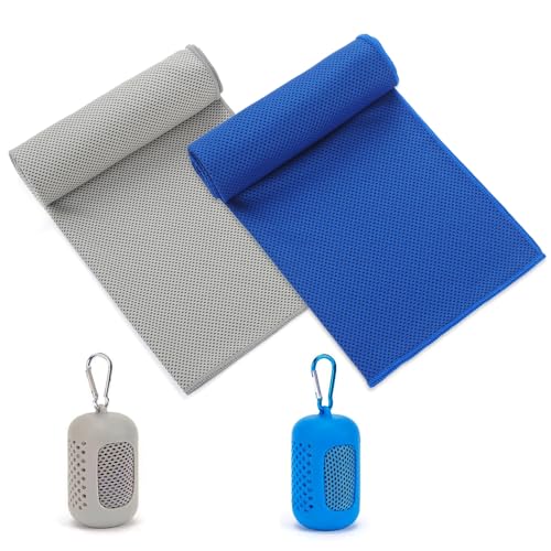 Feicuan 2 Pack Microfibre Towel for Gym Beach