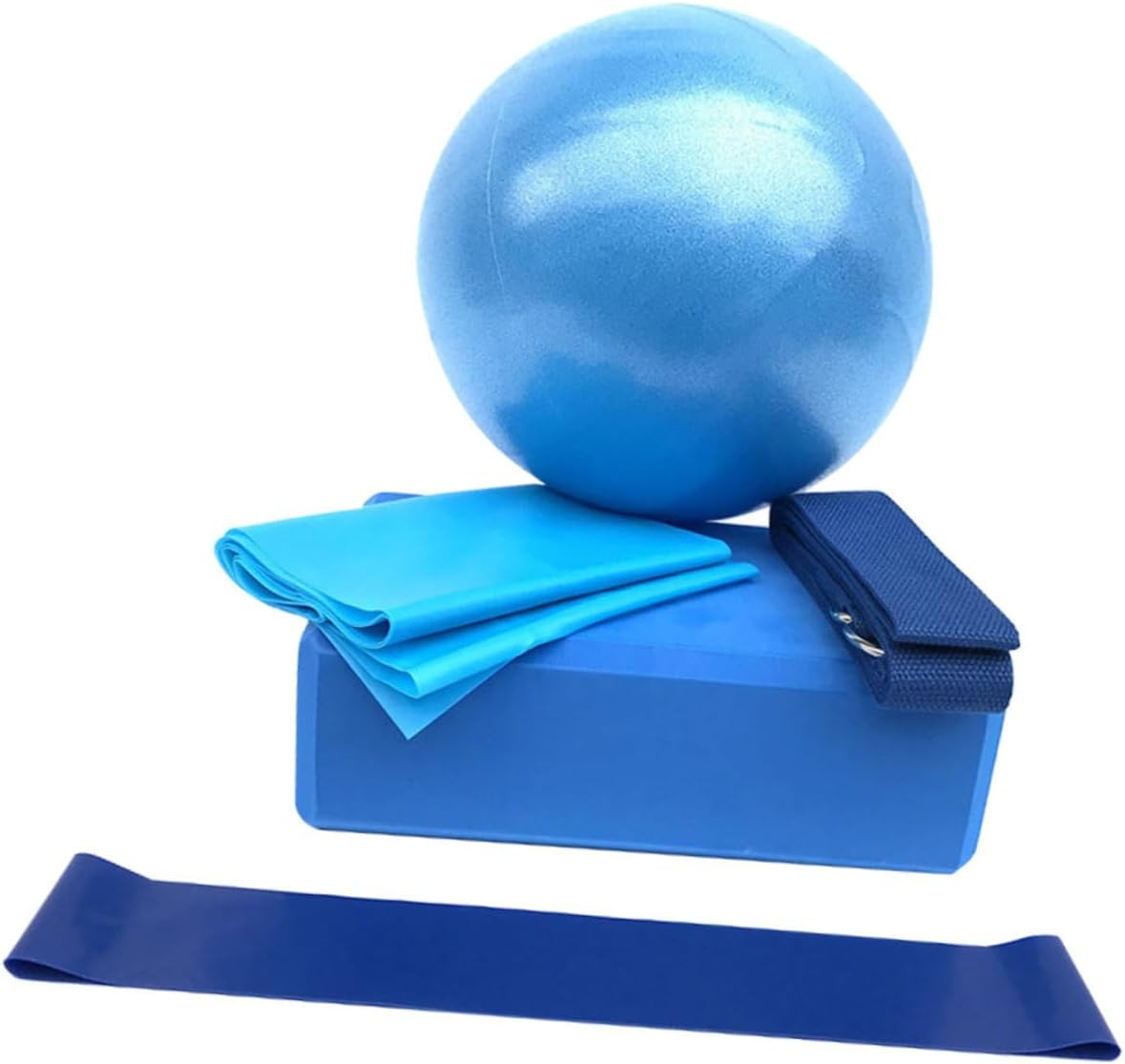 Comprehensive Yoga Accessory Kit Pilates Ball Set for Women Yoga Props Fitness Accessories Kit