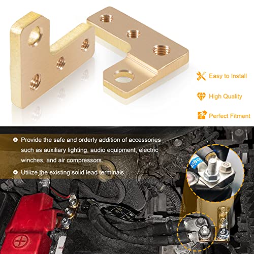 Extreme Duty Battery Terminals for Jeep Wrangler JL & Gladiator JT 2018 2019 2020 2021 2022 2023 2024 - Thumbnail 6