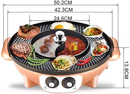 One pot Hot Pot con Parrilla y Fondue eléctrico A2 B2 miniatura 3