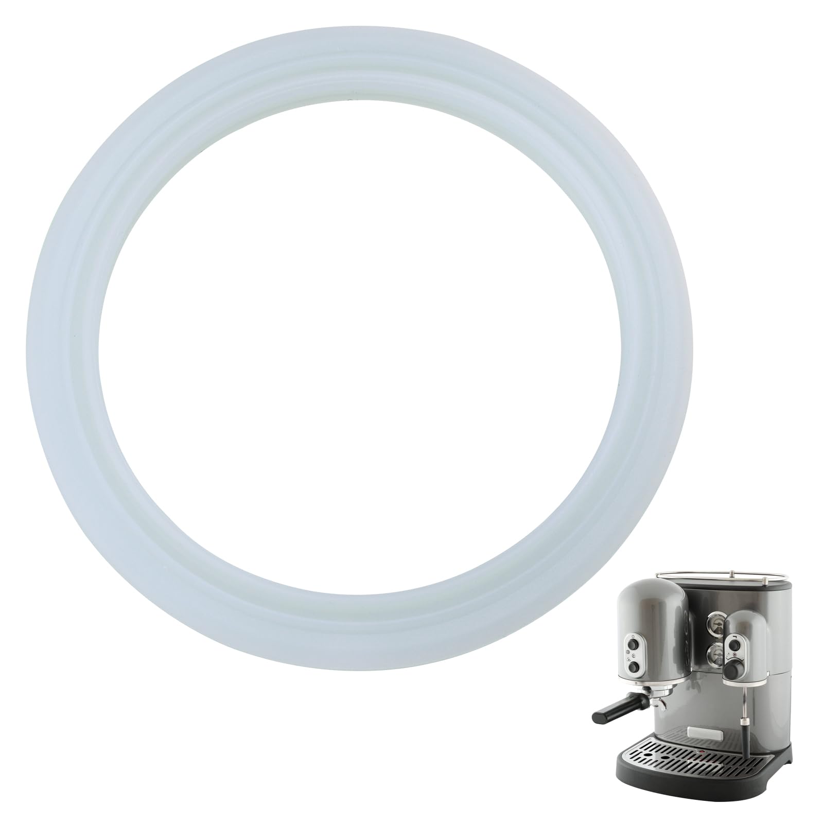 Guarnizione In Silicone Per Macchine Caffè DeLonghi - Compatibile Con EC680, EC685, EC785, EC885, EC850, EC860 - Foto 5