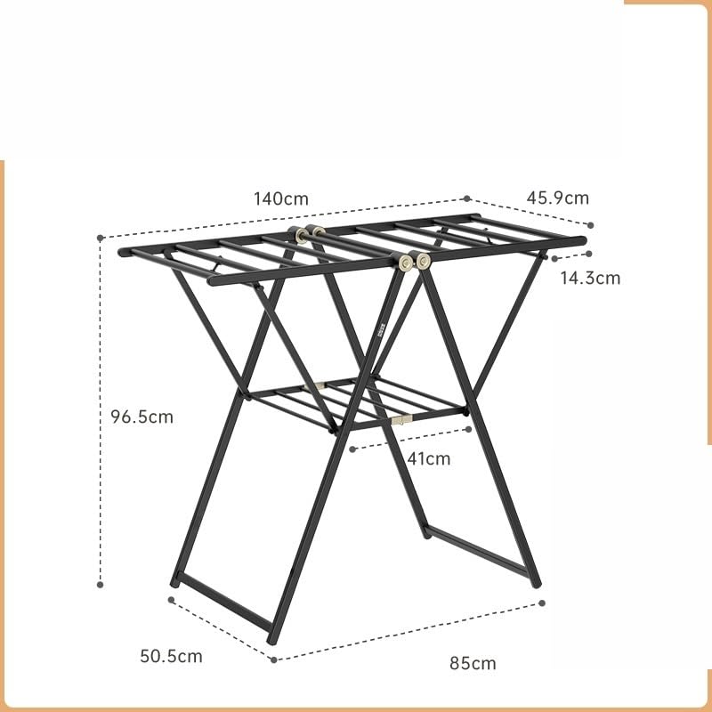 Étendoir à linge extérieur et pliable | Solution gain de place anti-rouille - 2
