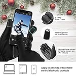 -10℉ Waterproof Winter Gloves for Men & Women, 5-Layer Ski & Snow Gloves for Cold Weather, Breathable Warm Gloves with Touch Screen Fingers - Image 3