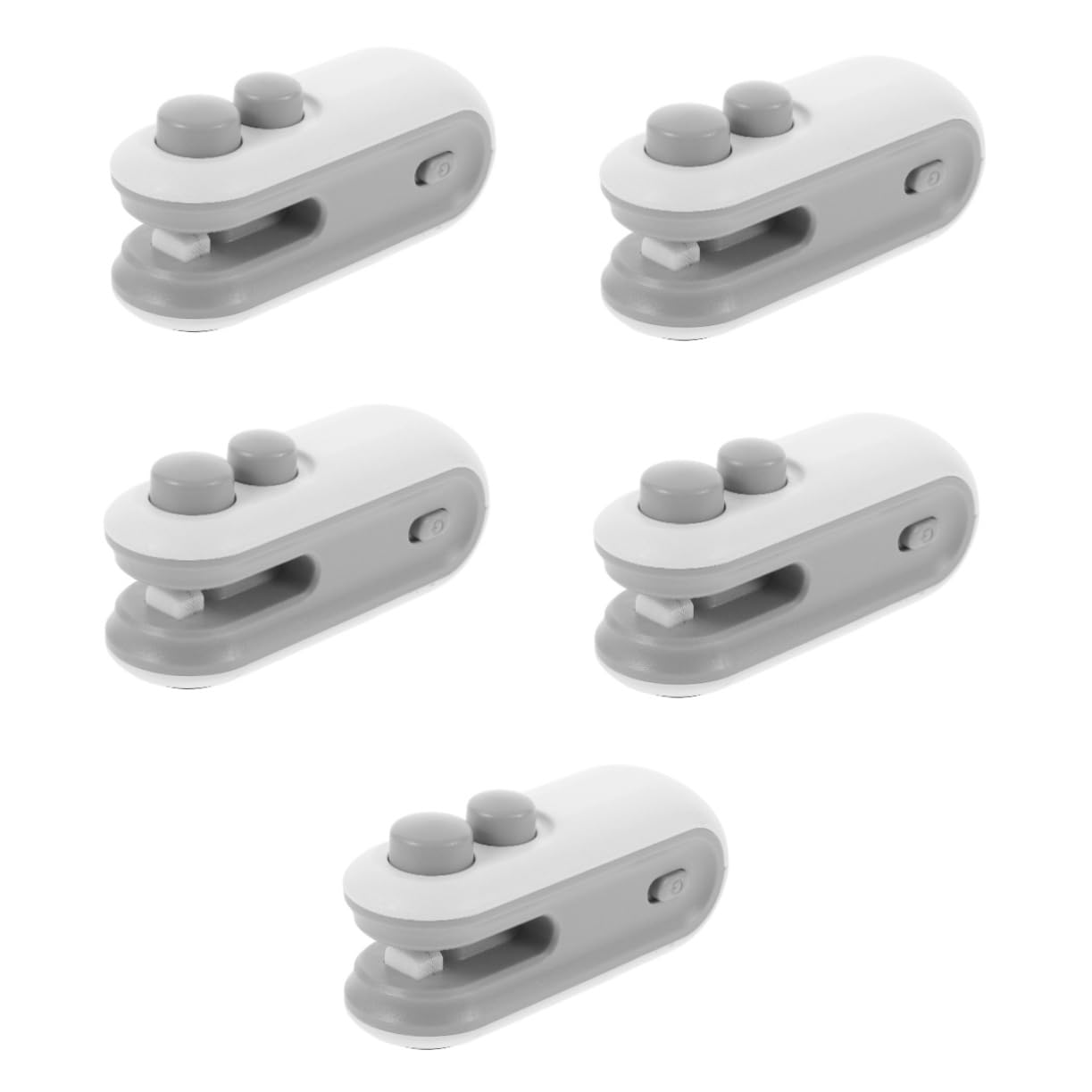 Alipis 5stücke Mini Handheld Bag Sealer Tragbarer Wärmeverschließer Für Snackbeutel Usb-betriebene Mini-vakuumiermaschine Zur Reduzierung Von Lebensmittelabfällen Für Unterwegs