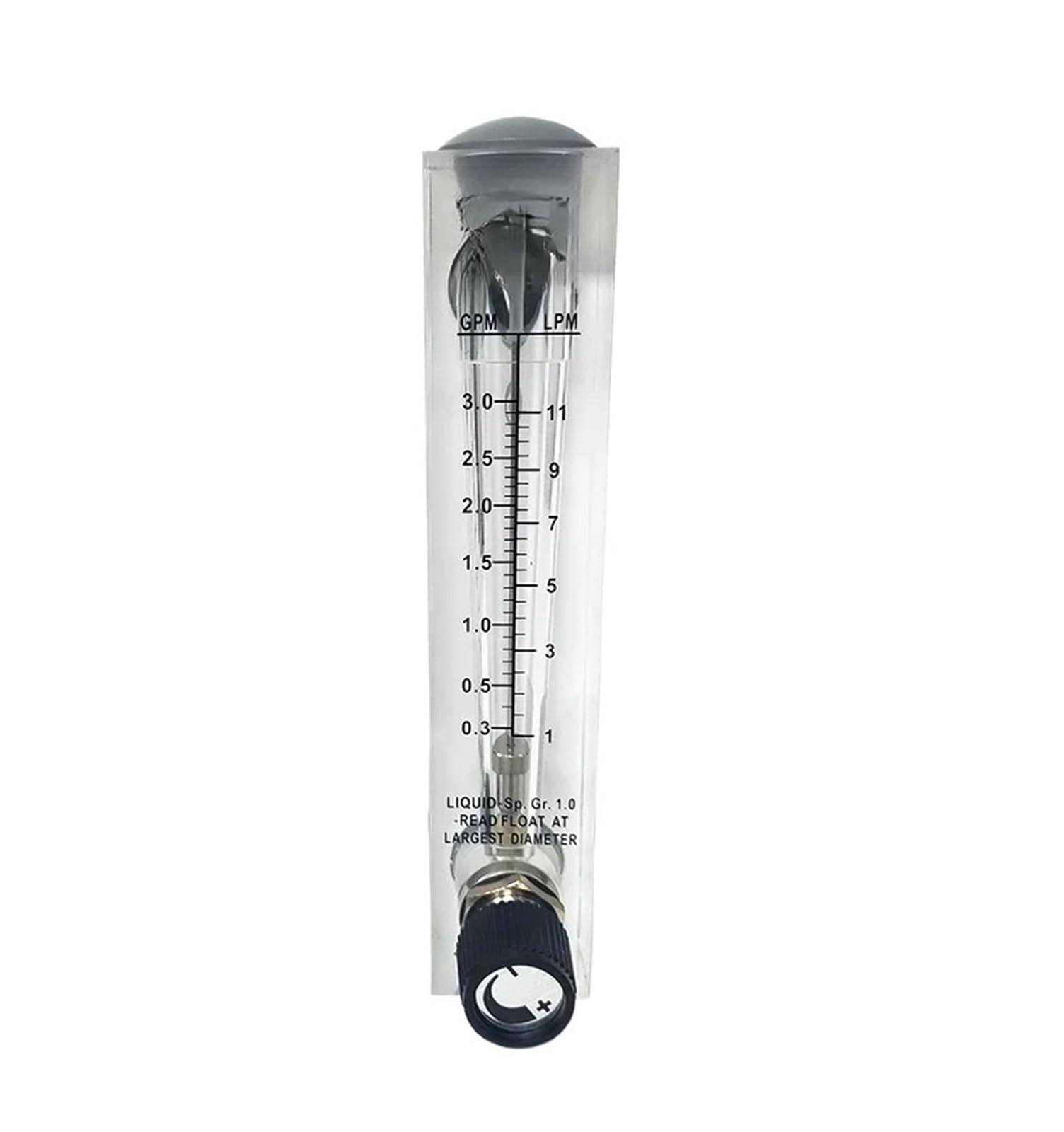1 medidor de Flujo Tipo Panel LZM, rotámetro for Agua líquida y Aire.((40-150 L - min))