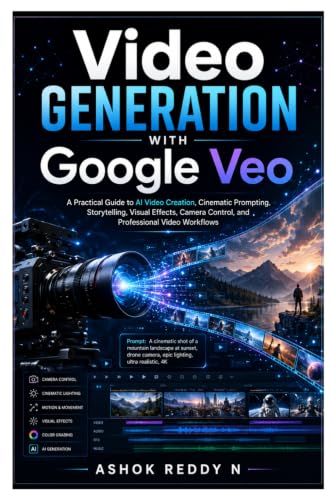 Video Generation with Google Veo: A Practical Guide to AI Video Creation, Cinematic Prompting, Storytelling, Camera Control, Visual Effects, and Professional Video Workflows image 2