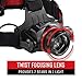 COAST® HL8R 800 Lumen Rechargeable PURE BEAM® Focusing LED Headlamp, Black