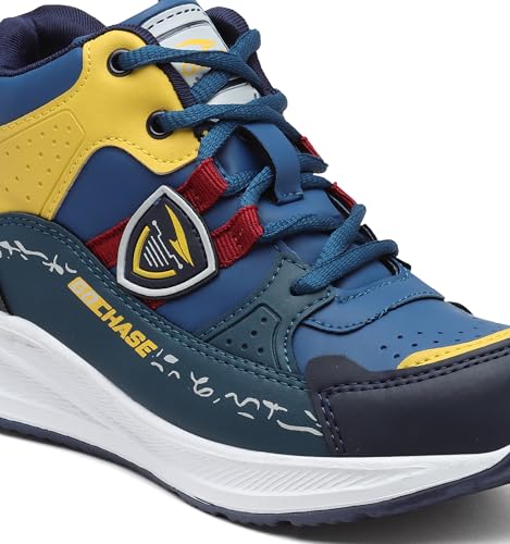 Image of ASIAN Kids ADVENTURE-01 Stylish Casual High Top Sneaker and Trendy Shoes with Laces for Boys