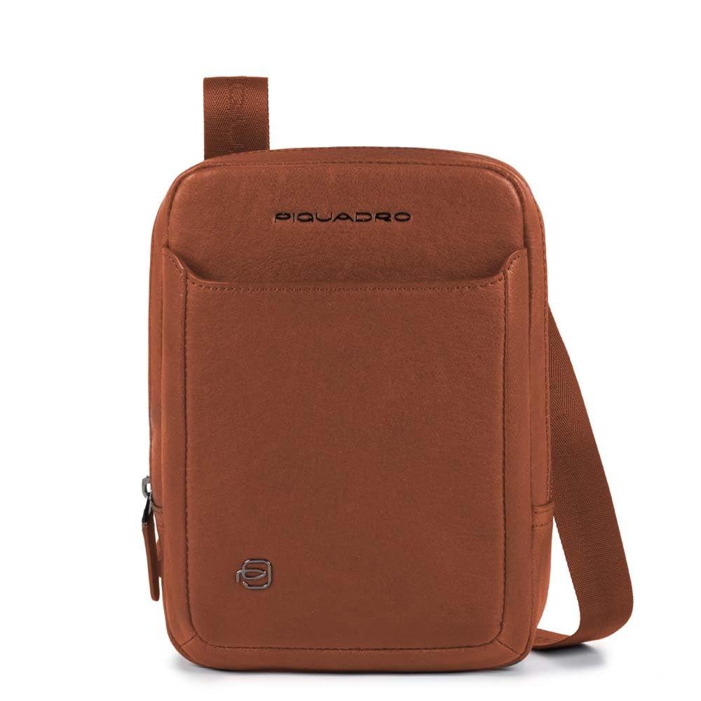 PIQUADRO – Borsello – In Pelle – Compatto ed Elegante - Porta iPad® Mini - Uomo
