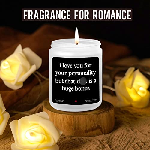 Funny Naughty Gifts For Women, Valentines Day,Anniversary, I Love You, Birthday Gifts For Women, Wife, Fiancée, Girlfriend, Couple - Scented Candles Gifts #TOP4