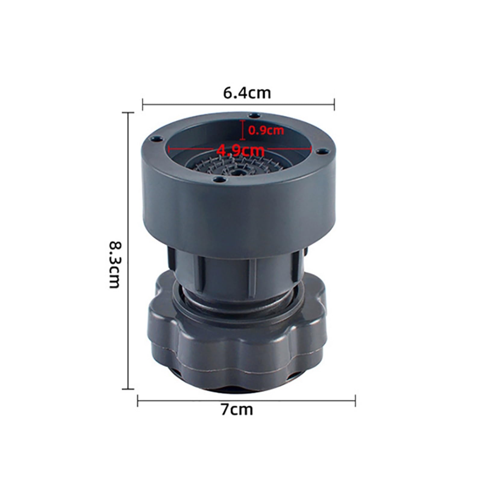 Almohadilla De Pie Antivibración De Altura Ajustable, Compatible Con Lavadora, Alfombrilla De Soporte Antideslizante A Prueba De Golpes, Repuestos For Electrodomésticos