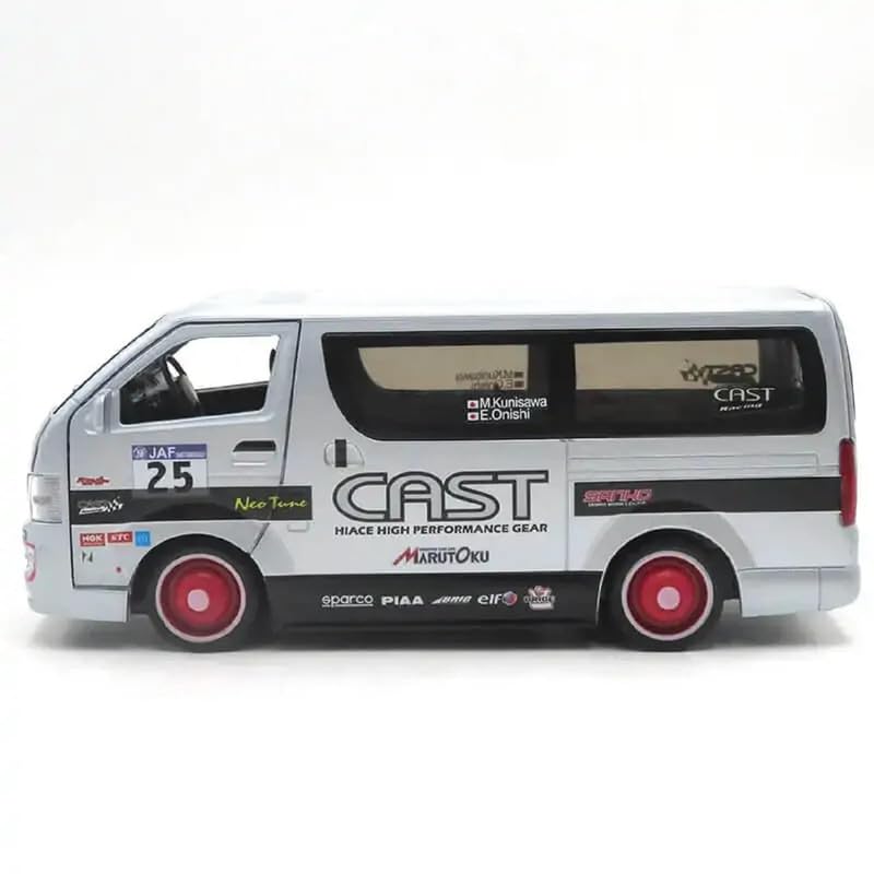 Bestonl BestonlDiecast Meta Diecast Hiace Van Kids Toy Car