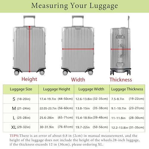 hswosnas Luggage Cover Approved Travel Suitcase Protector Pink Plaid Fashion Girly Luggage Covers Elastic Washable Anti-scratch Suitcase Covers for 29-32 Inch Luggage(XL)