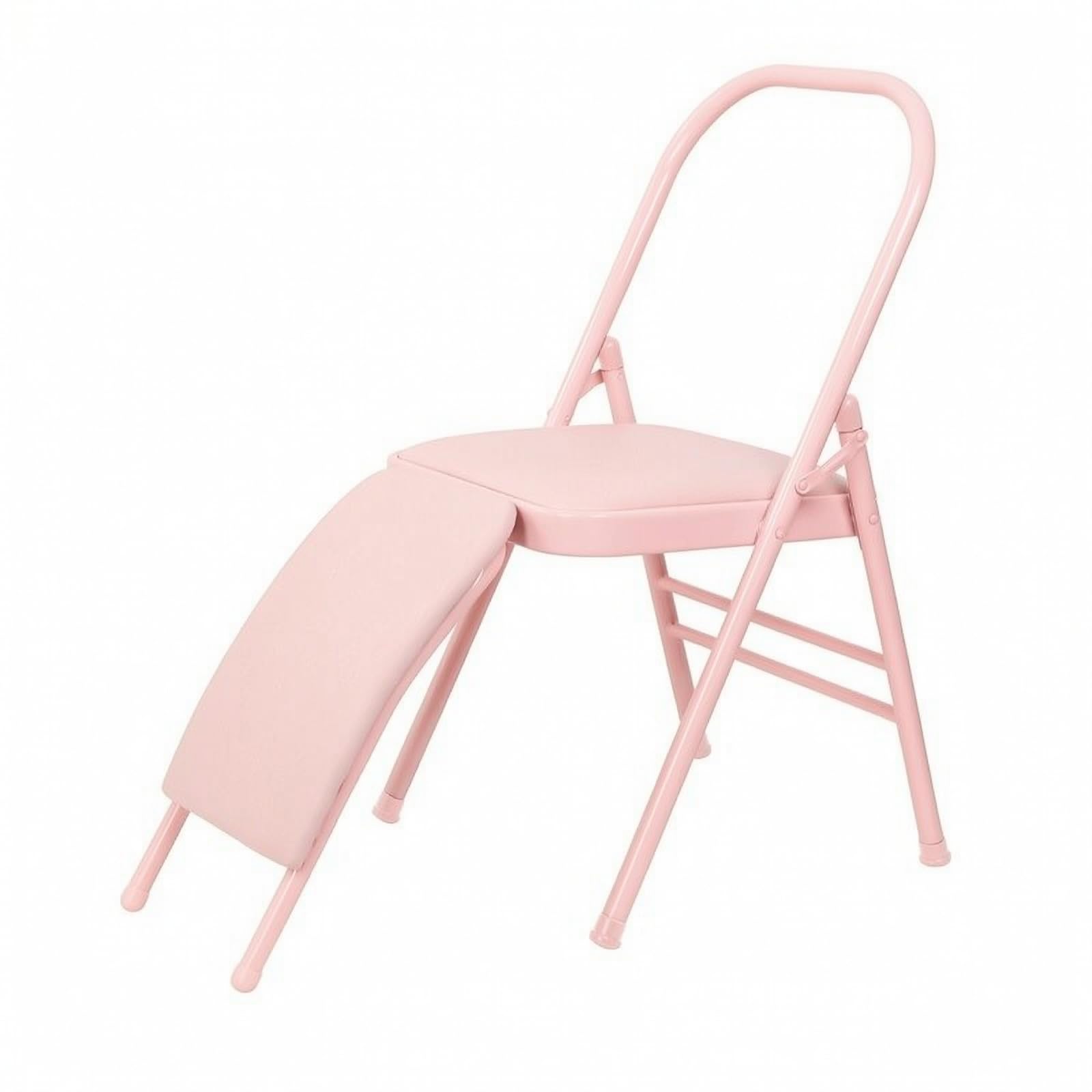Silla Plegable con Trasero |, Vegano, Silla Meditación con Espalda, para Casa,