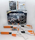 Wii/Wii-U Cabela's Survival Shadows of Katmai Game Set Top Shot 2-GUN BUNDLE