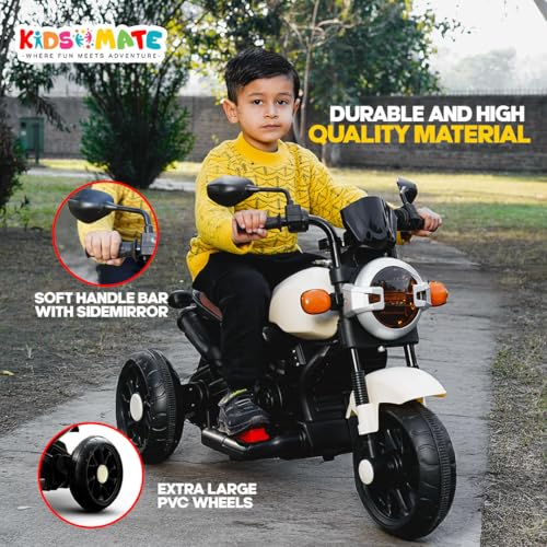 Kidsmate Store Kidsmate Ride Xtreme Electric Bike for Kids 6V - Image 5