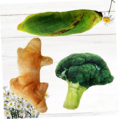 Mipcase 3Pcs Chew Toy Fruit Toys Pet Playing Toy Pet Dog Toy Pet Chew Toy Bite Pet Supplies Pet Stuffed Toys #TOP3