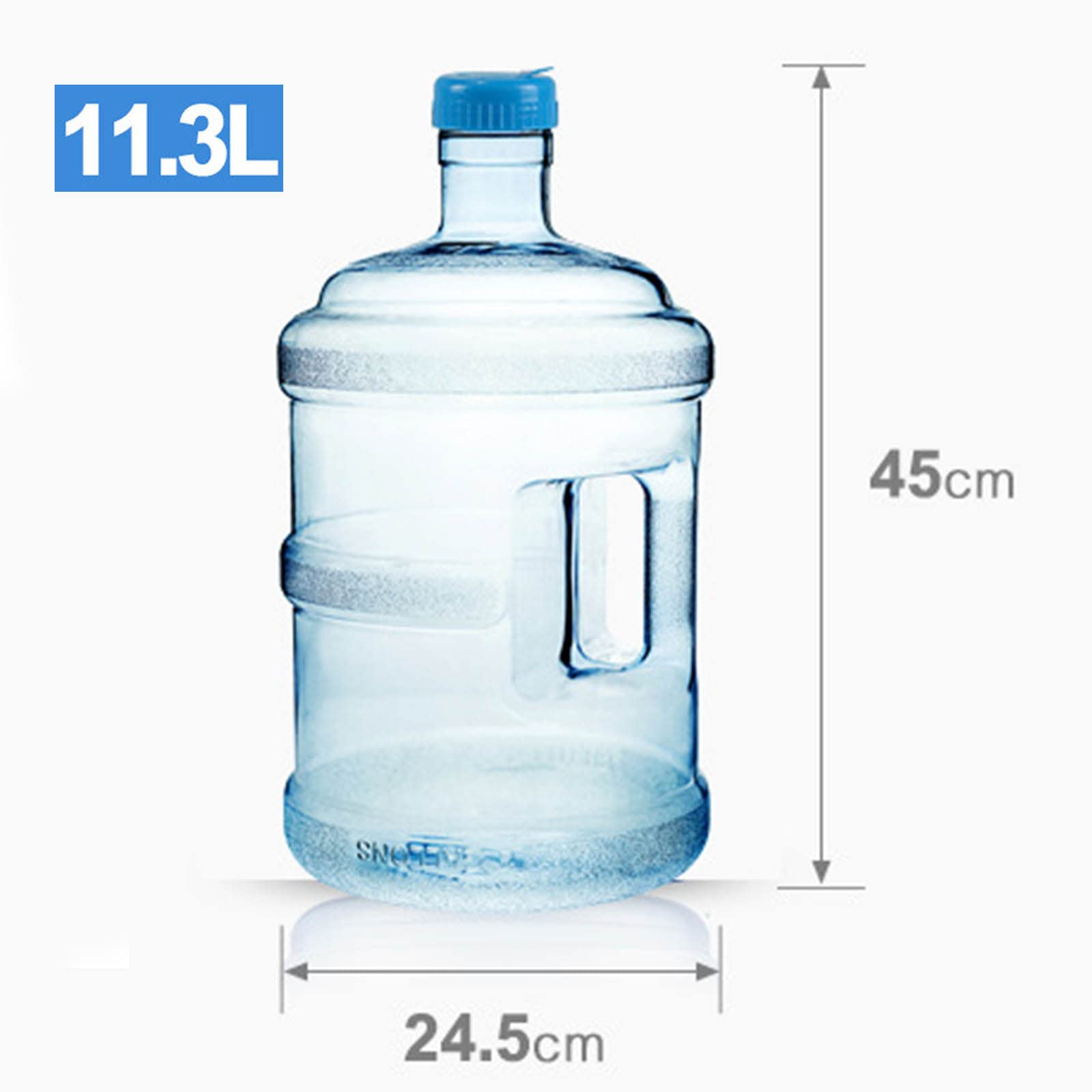 Sharplace Distributeur d'eau Bouteille d'eau Gallon Jug d'eau en Bouteille en Plastique pour Le Lavage de Voiture, 11,3 L