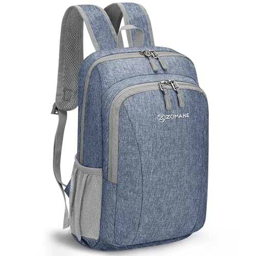 ZOMAKE Kleine Rucksäcke,Mini Kleiner Tagesrucksack 10l Geeignet Für Kinder Herren Damen Kleiner Leichter Rucksack Für Wandern Skifahren Trekking(Saphirblau)