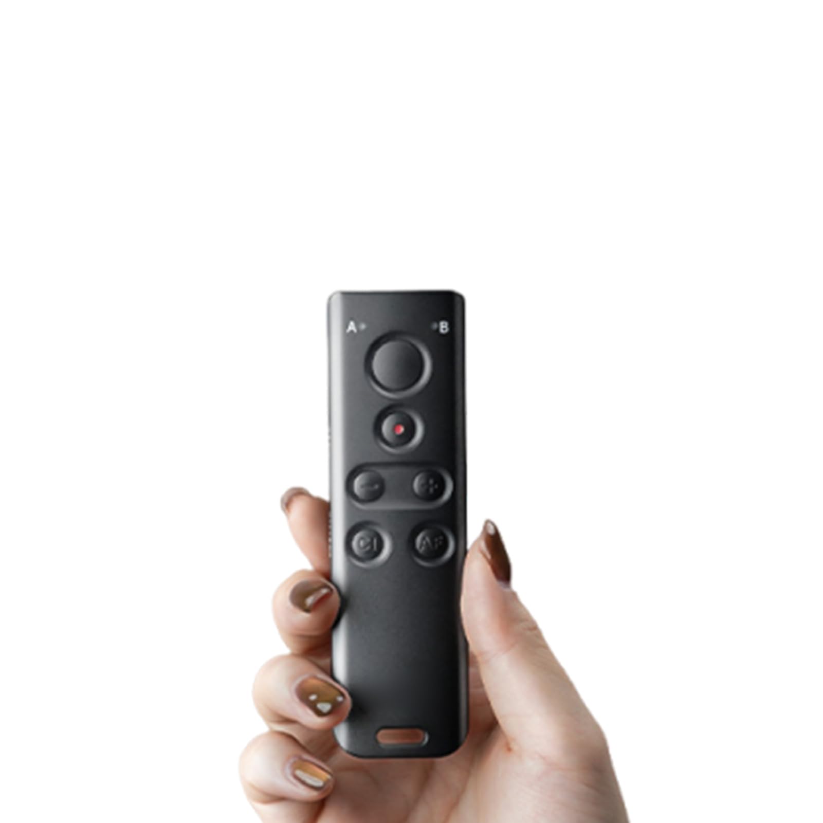 Sxhlseller Telecomando Wireless per Fotocamera, Controllo Doppia Fotocamera con Pulsanti di Scatto Video e Messa a Fuoco Zoom, Connessione BT con Portata di 10 M, per Fotocamere DSLR
