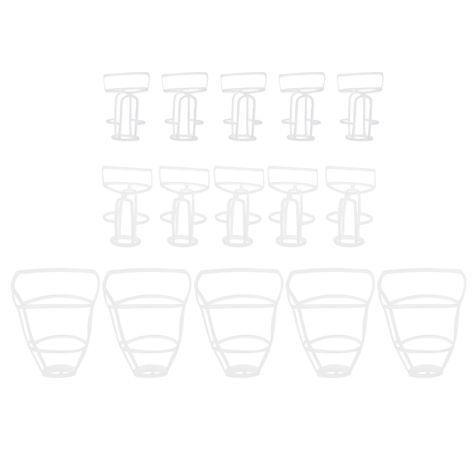 CLISPEED Lot de 45 porte-bouteilles de perfusion réutilisables à suspendre pour solution saline | Filet bouteille suspendu | Porte-gouttes pour solution saline