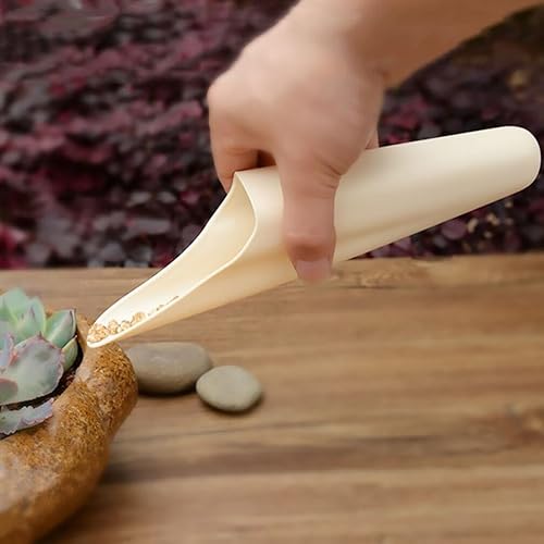 Miniatura 2 de Yardwe 3 unids pala taza planta herramientas maceta suculenta herramientas plástico cubo pala plástico jardín palas cucharas de suelo plástico