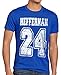Produktbild style3 Heffernan 24 T-Shirt Herren Doug Queens Sitcom, Größe:M, Farbe:Blau