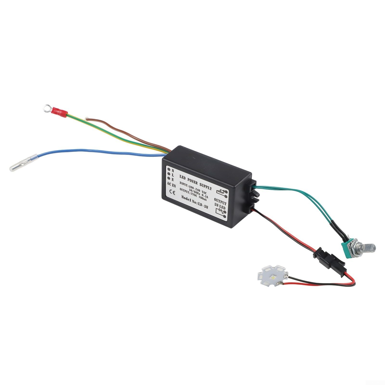 Éclairage de laboratoire optimisé avec cette alimentation LED pour microscope LD-5W noire - 8